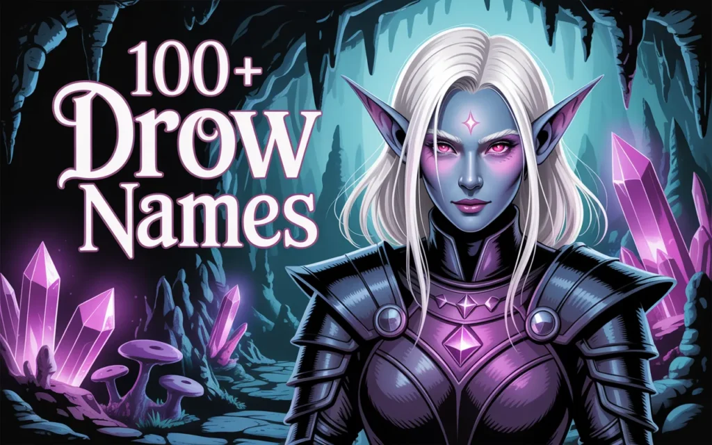 Drow Names generator