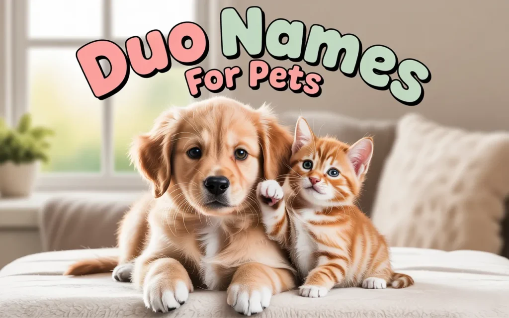 Duo Names for Pets