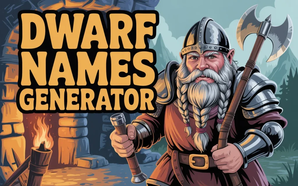 Dwarf Names Generator