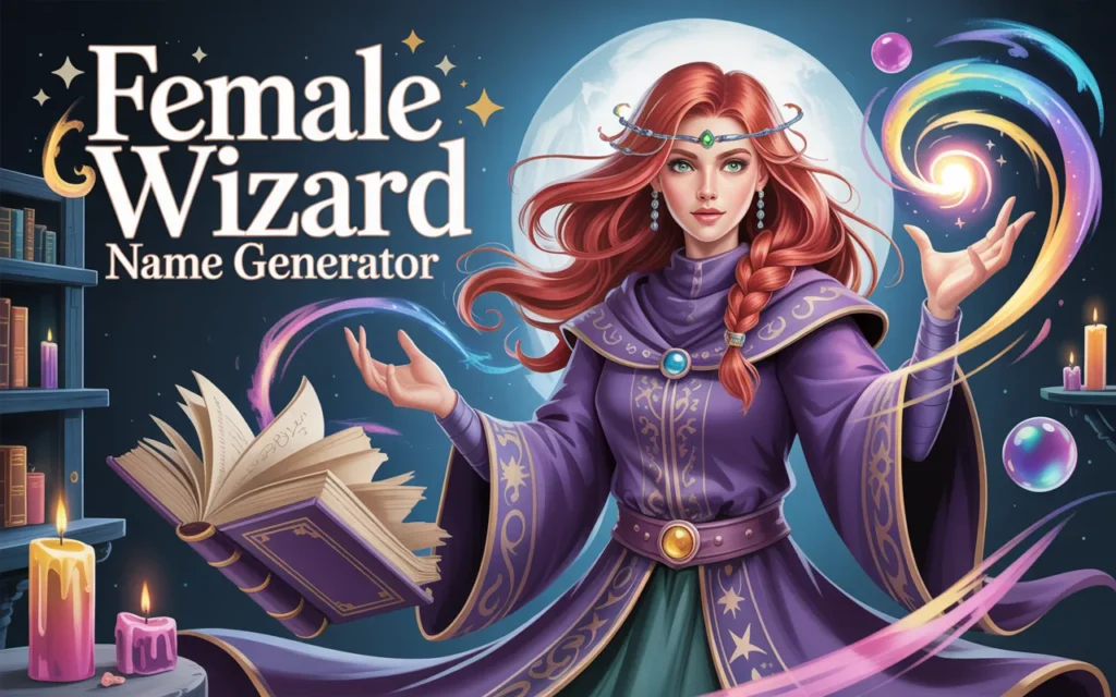 Female Wizard Name Generator