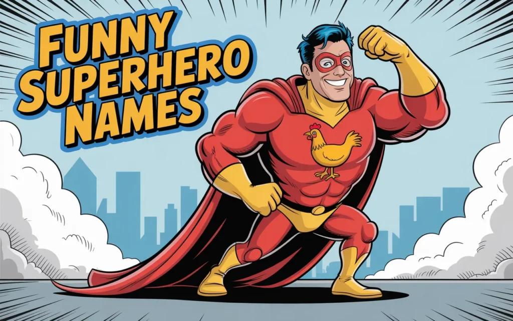Funny Superhero Names