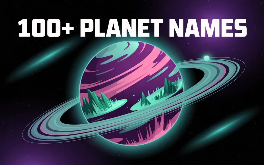 Planet Names Generator