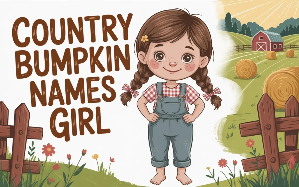 Country Bumpkin Names Girl