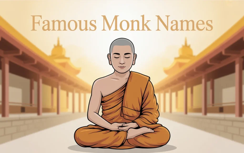 Famous Monk Names