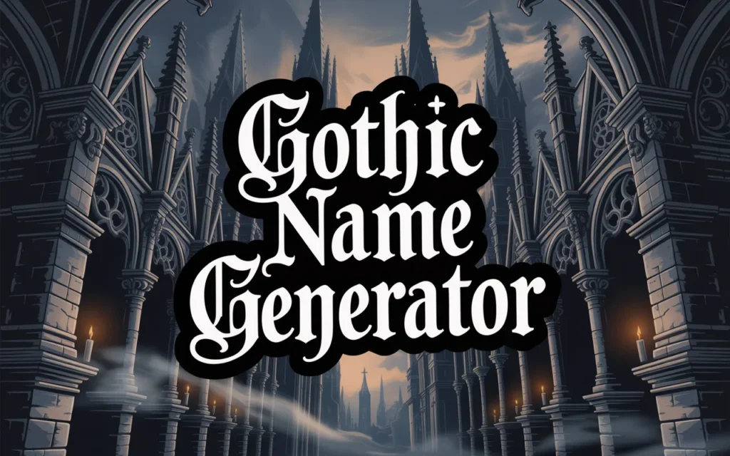 Gothic Name Generator