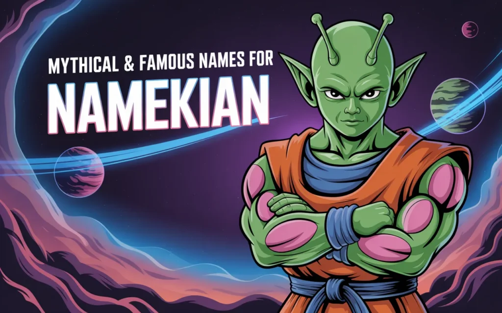 Mythical & Famous Names For Namekian