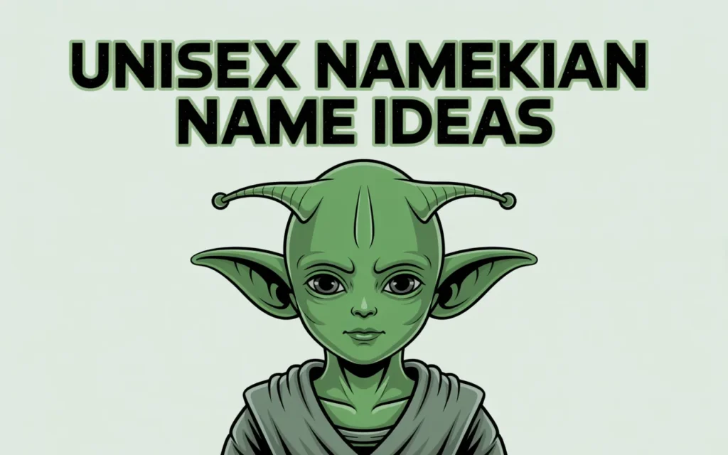 Unisex Namekian Name Ideas