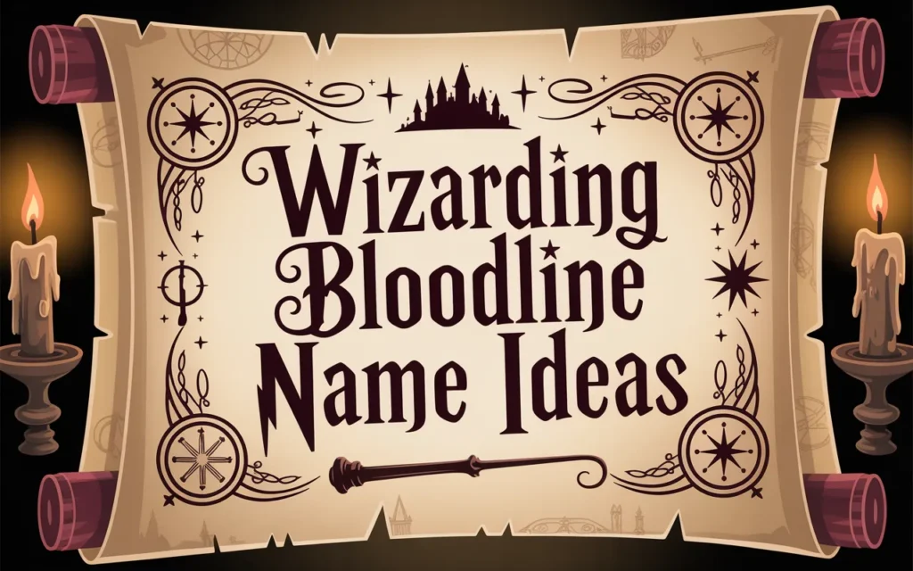 Wizarding Bloodline Name Ideas