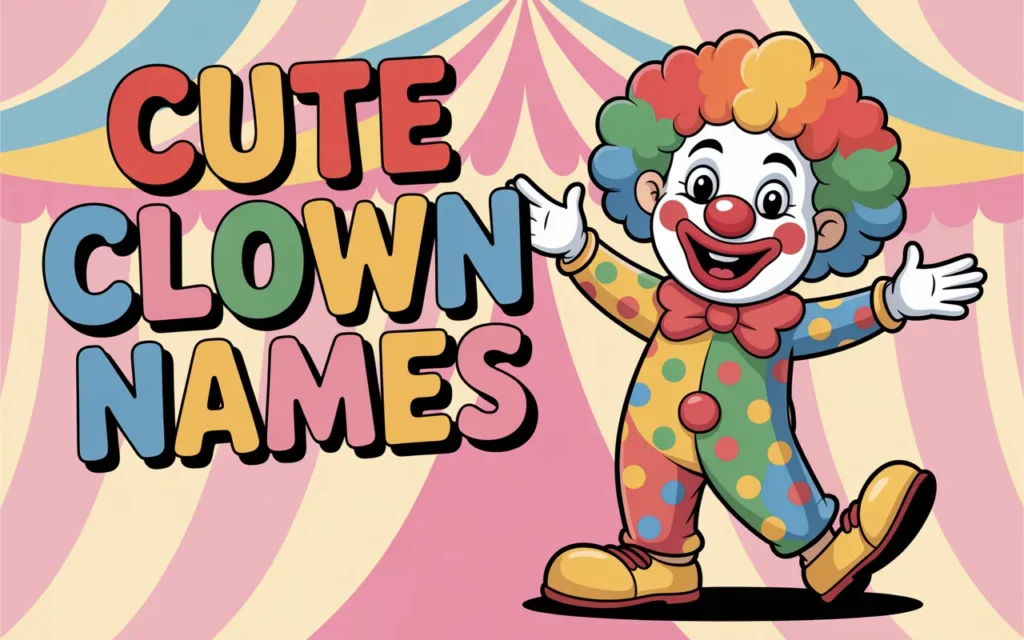 Cute Clown Names