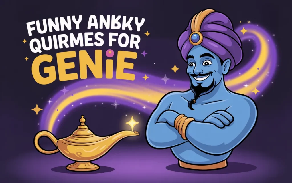 Funny and Quirky Names For Genie