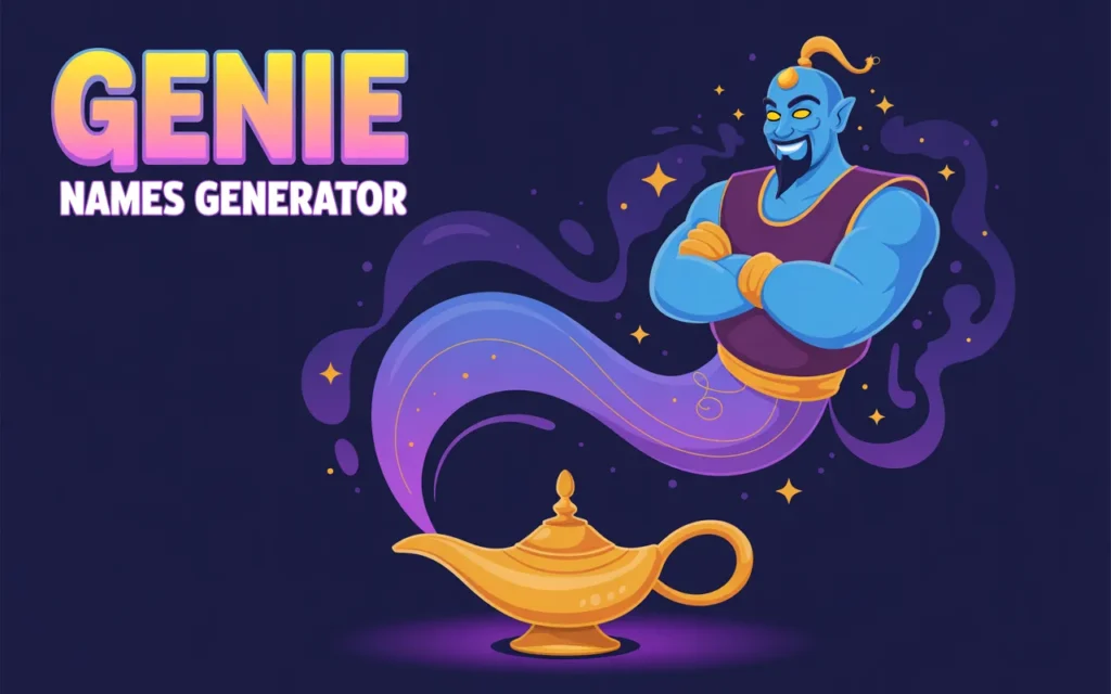Genie Names Generator: Guide to Magical and Unique Genie Names