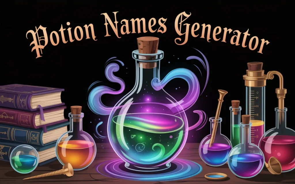 Potion Names Generator: 450+ Magical, Funny, and Unique Potion Name Ideas for Fantasy Worlds
