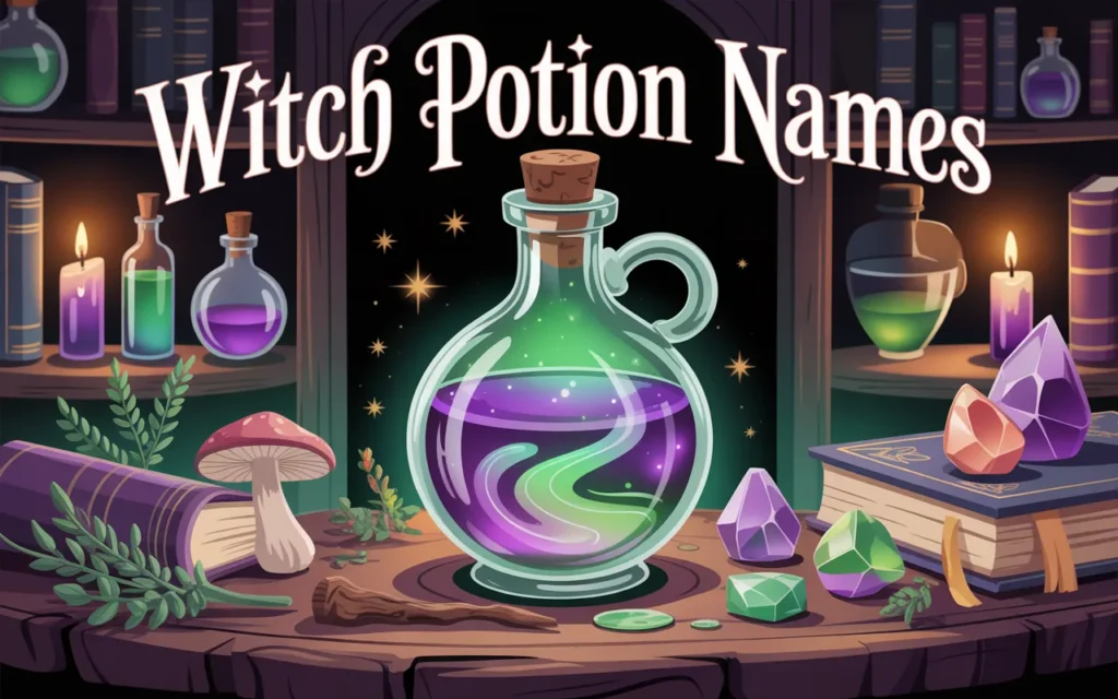 Witch Potion Names
