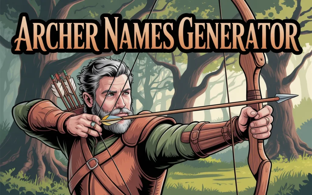 Archer Names Generator: 2026 Creative & Unique Ideas
