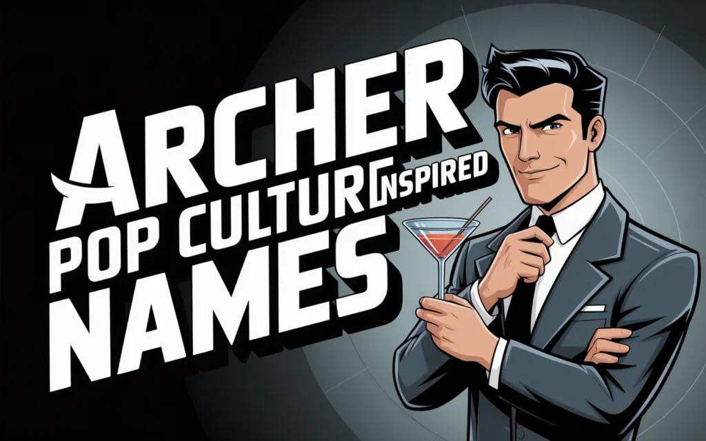 Archer Pop Culture Inspired Names