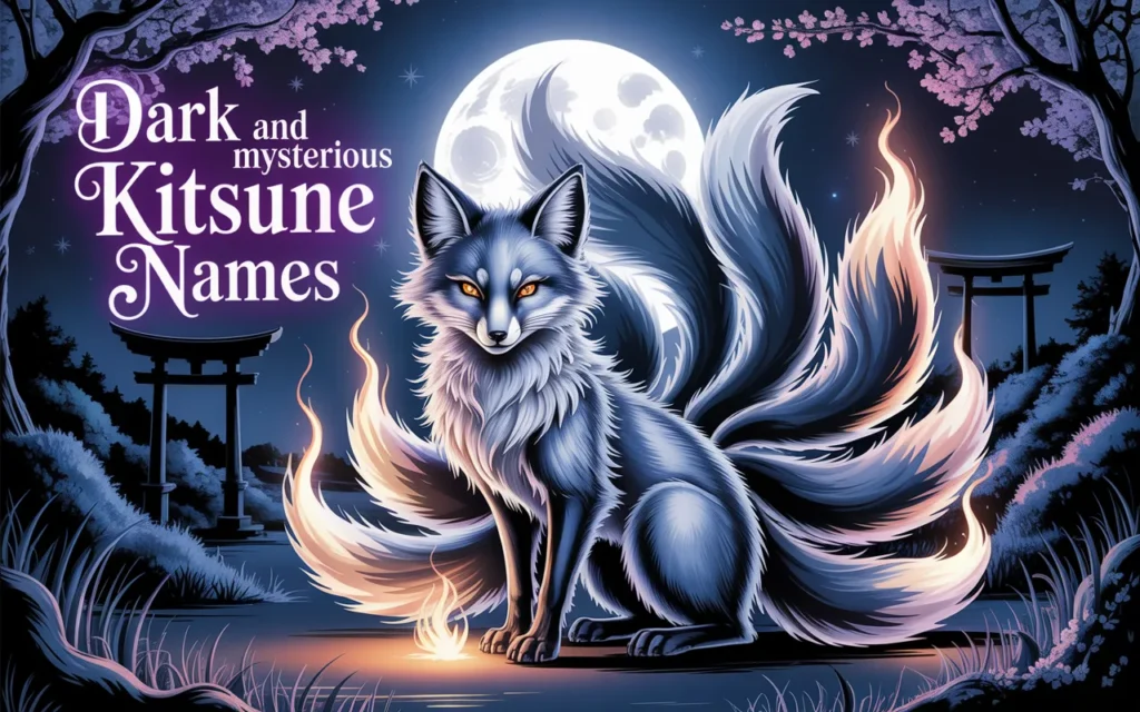 Dark and Mysterious Kitsune Names