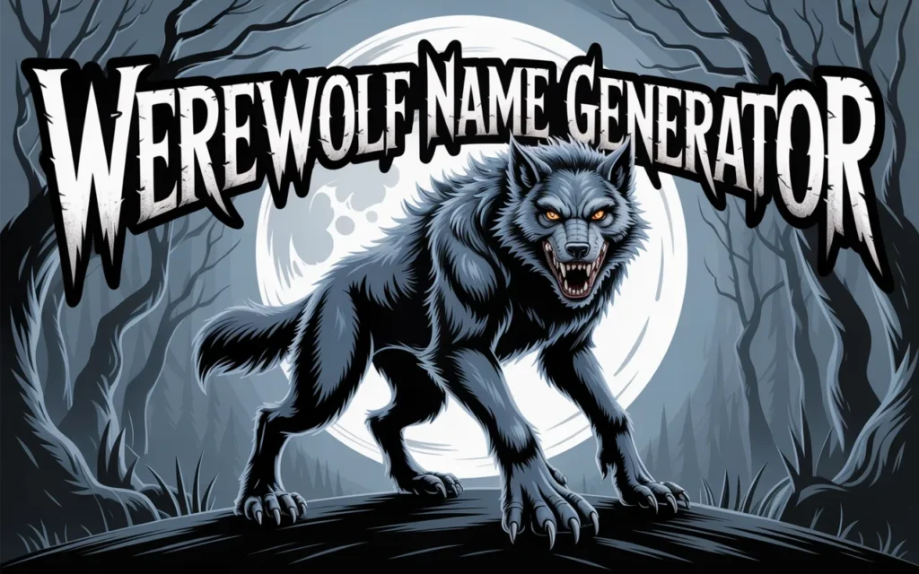 Werewolf Name Generator: Cool, Mythical & Powerful Names